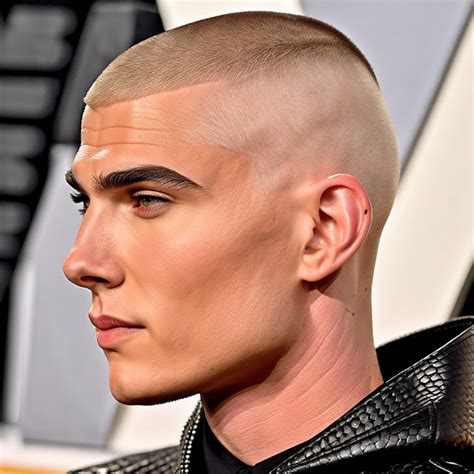 buzz cut with widows peak|15 Widow’s Peak Buzz Cut Styles to Inspire Your New。